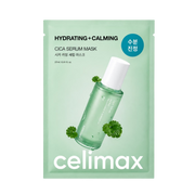 Raminanti ir intensyviai drėkinanti veido kaukė "The Real Cica Calming Ampoule Mask", 27 ml