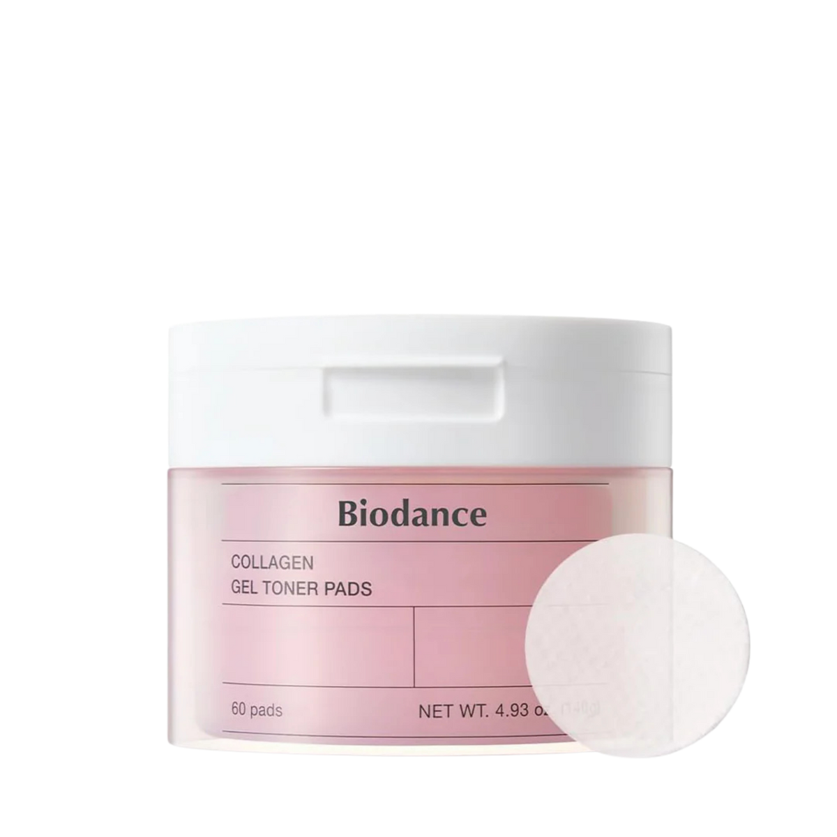 Stangrinamieji veido toniko padeliai "Collagen Gel Toner Pads", 60 vnt.