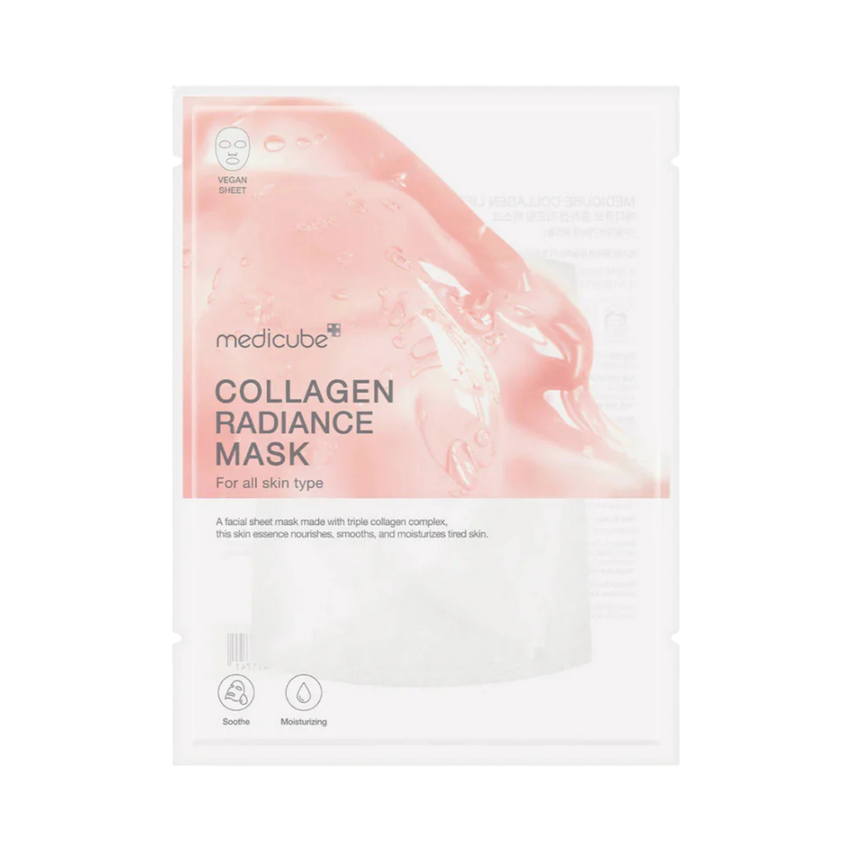 Stangrinamoji lakštinė veido kaukė su kolagenu "Collagen Lifting Mask"