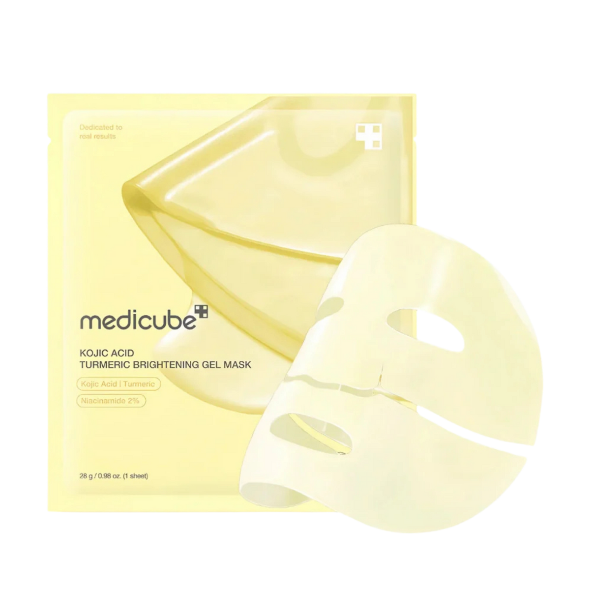 Veido kaukė "Kojic Acid Turmeric Brightening Gel Mask"