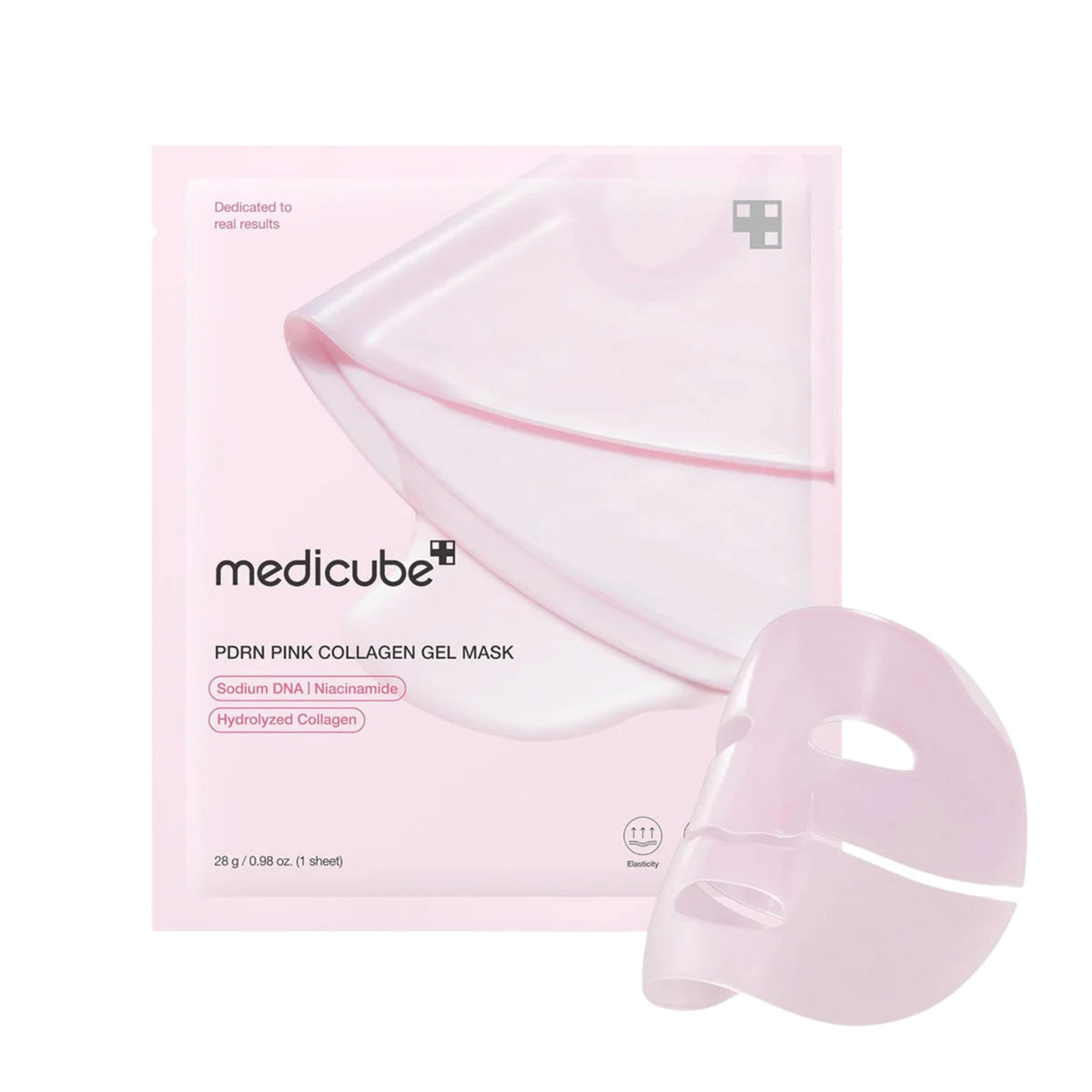 Veido kaukė su kolagenu "PDRN Pink Collagen Gel Mask"