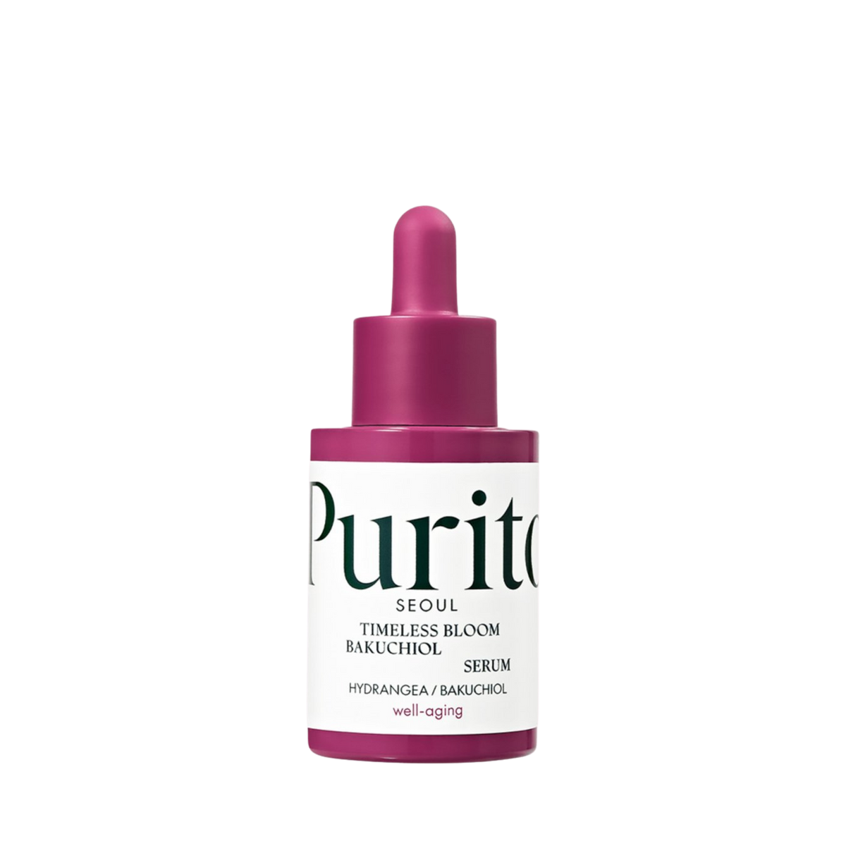 Stangrinamasis veido serumas su bakučioliu "Timeless Bloom Bakuchiol Serum", 30 ml