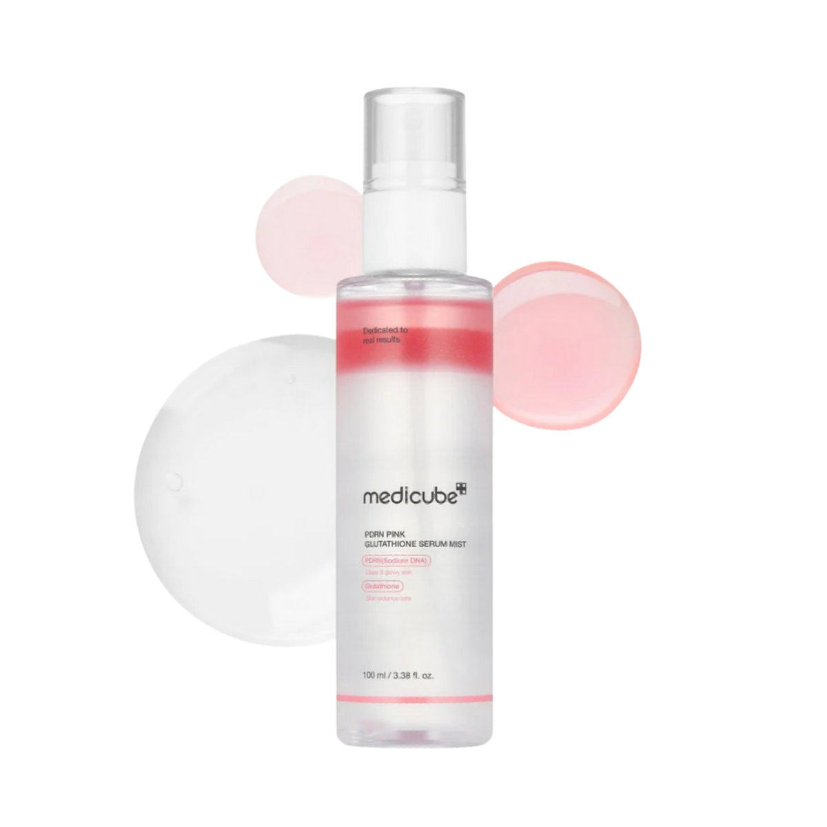 Purškiamas veido serumas - dulksna "PDRN Pink Glutathione Serum Mist", 100 ml