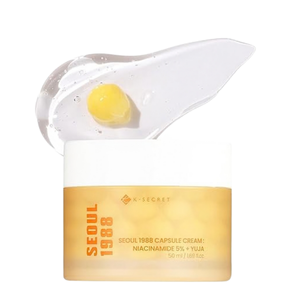 Skaistinamasis veido kremas "SEOUL 1988 Capsule Cream: Niacinamide 5% + Yuja", 50 ml