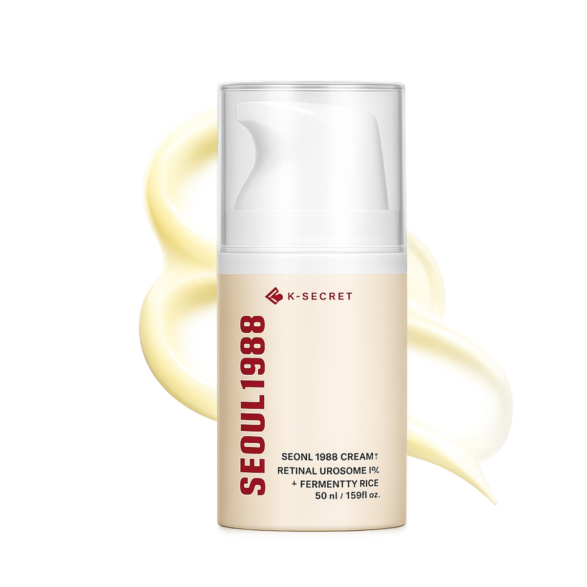 Veido kremas su 1 % retinaliu "SEOUL 1988 Cream: Retinal Liposome 1% + Fermented Rice", 50 ml