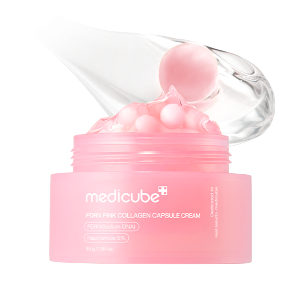 Veido kremas su kolagenu "PDRN Pink Collagen Capsule Cream", 55 g