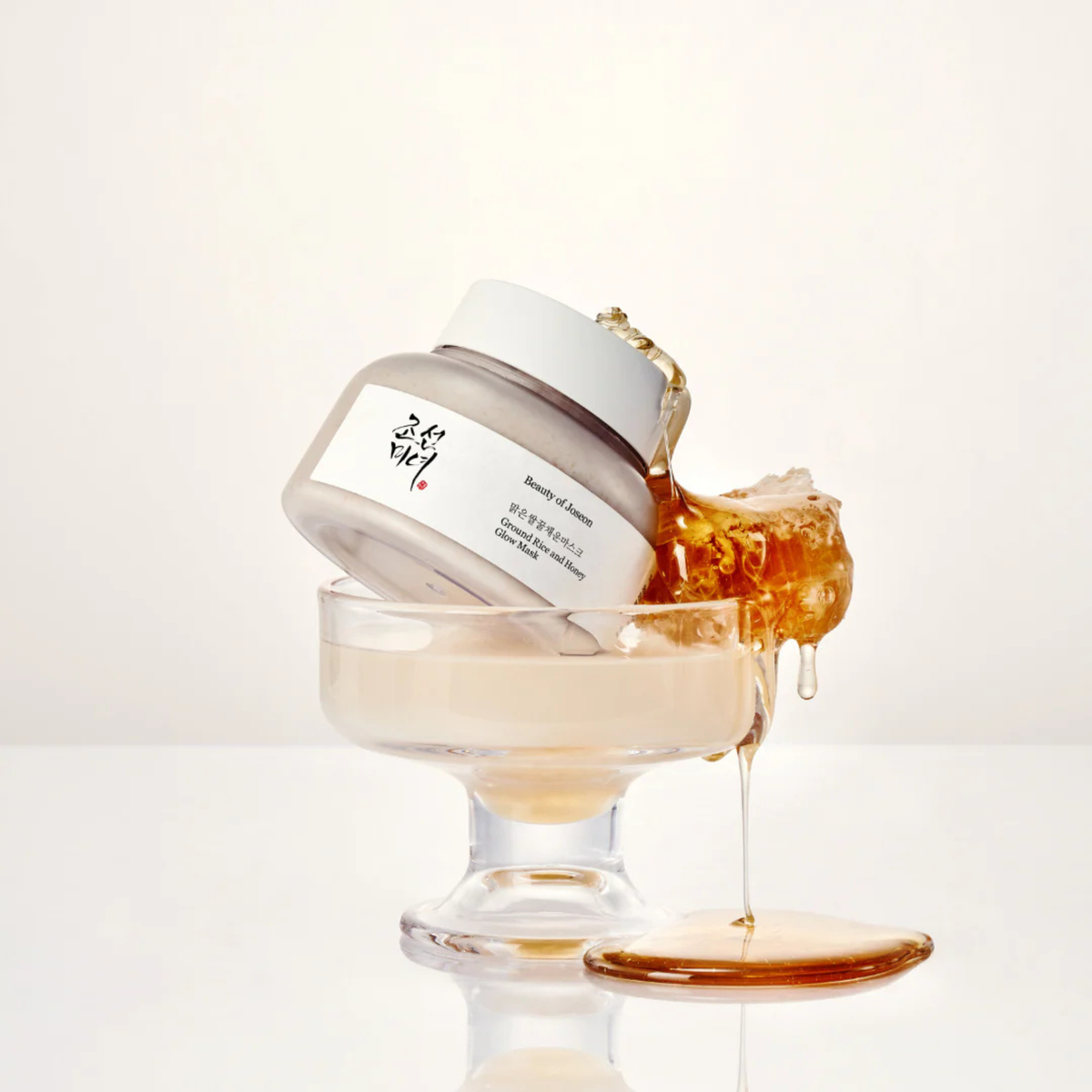 Veido kaukė su ryžių ekstraktu ir medumi "Ground Rice and Honey Glow Mask", 150 ml