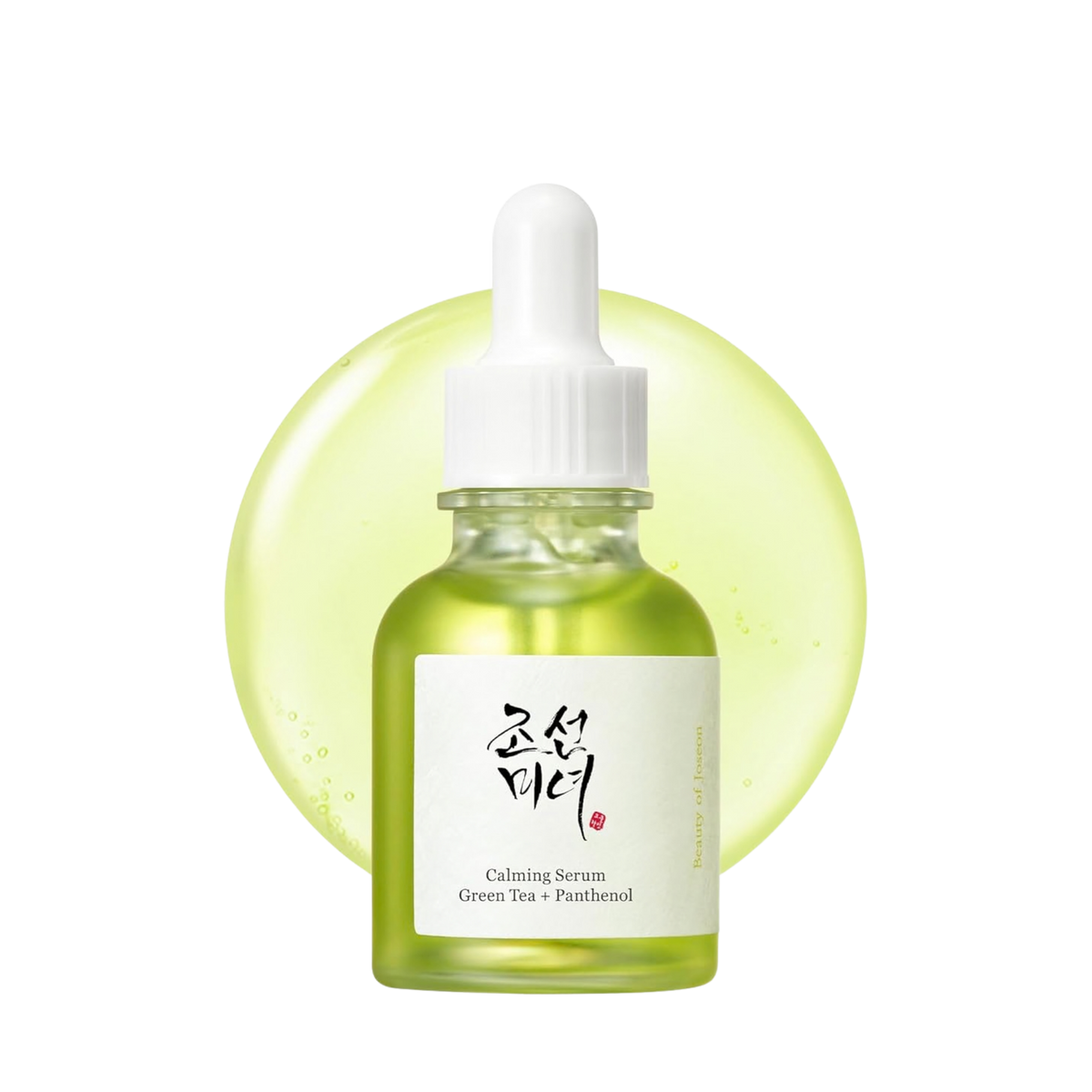 Raminamasis veido serumas su žaliosios arbatos ekstraktu ir pantenoliu "Calming Serum Green Tea + Panthenol", 30 ml