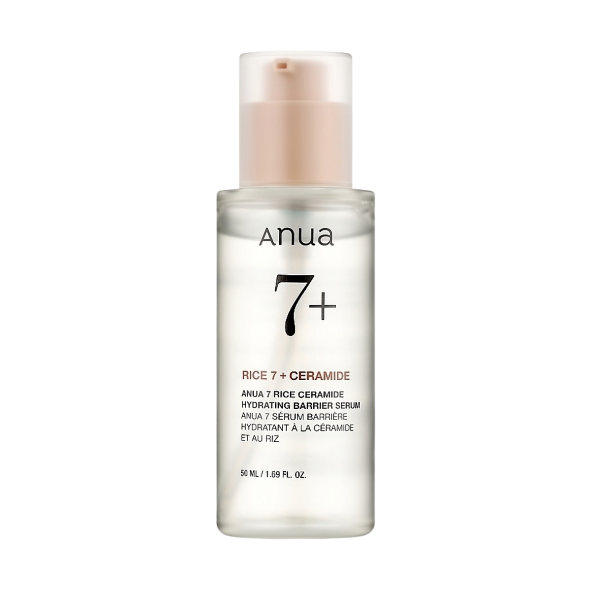 Drėkinantis ir odos barjerą stiprinantis serumas "Rice 7 Ceramide Hydrating Barrier Serum", 50 ml