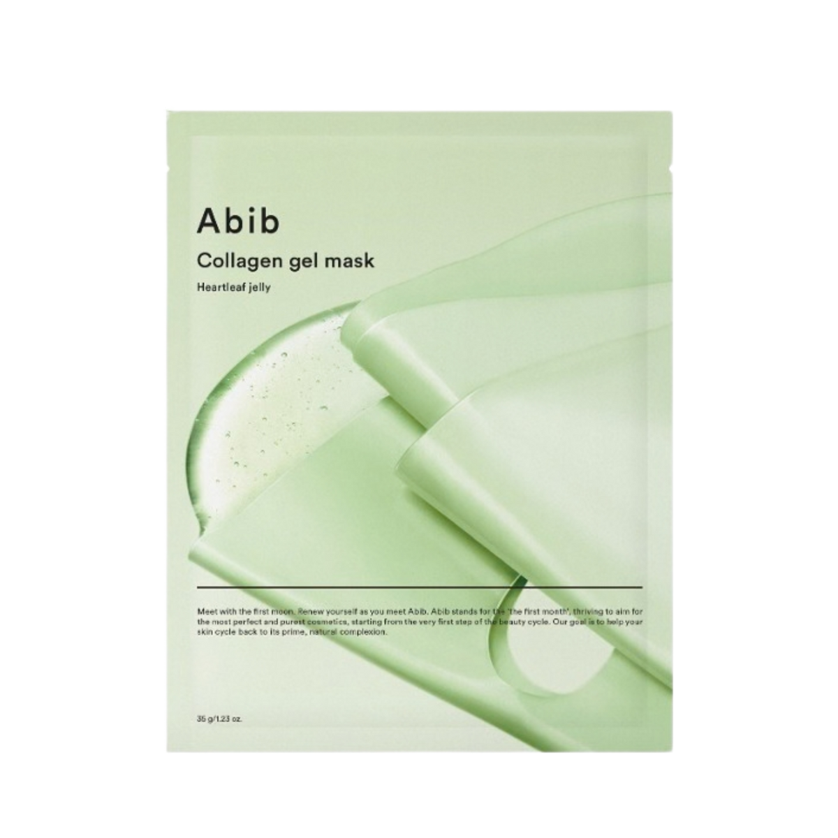 Raminamoji veido kaukė "Collagen Gel Mask Heartleaf Jelly"