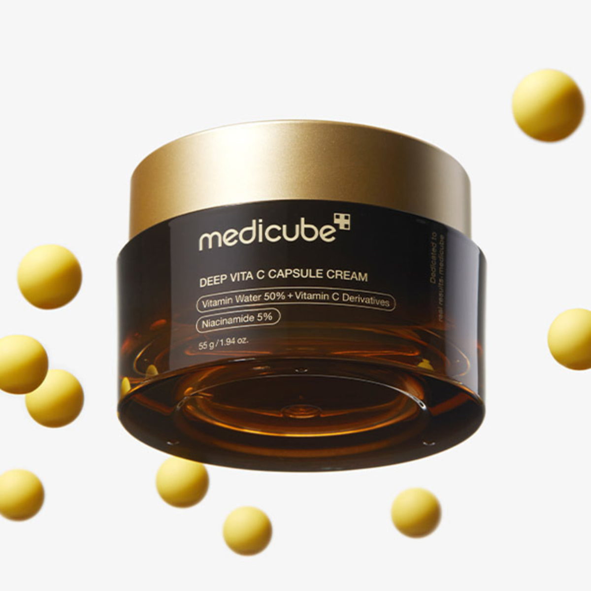 Skaistinamasis veido kremas "Deep Vita C Capsule Cream", 55 g