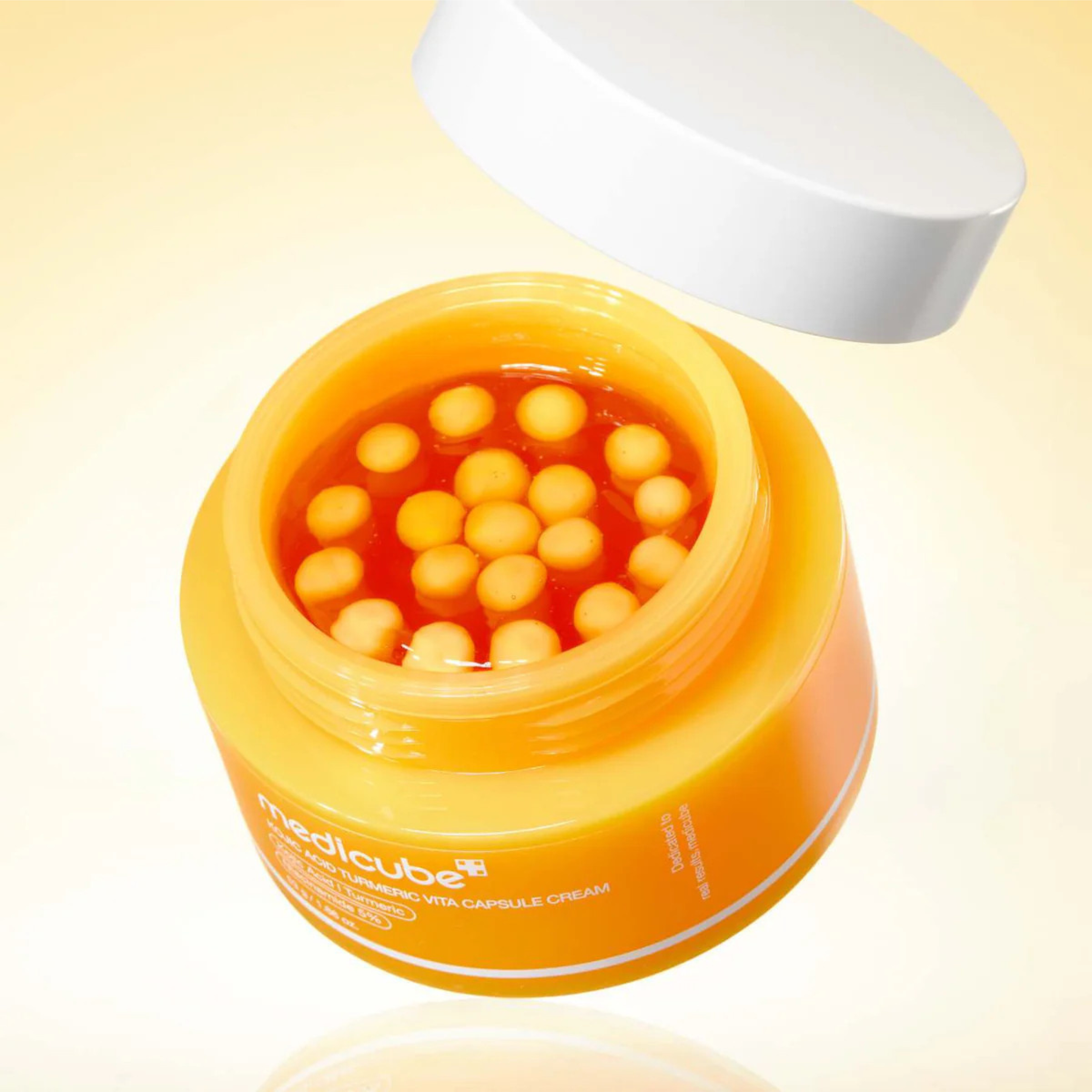 Skaistinamasis veido kremas "Kojic Acid Turmeric Vita Capsule Cream", 53 g