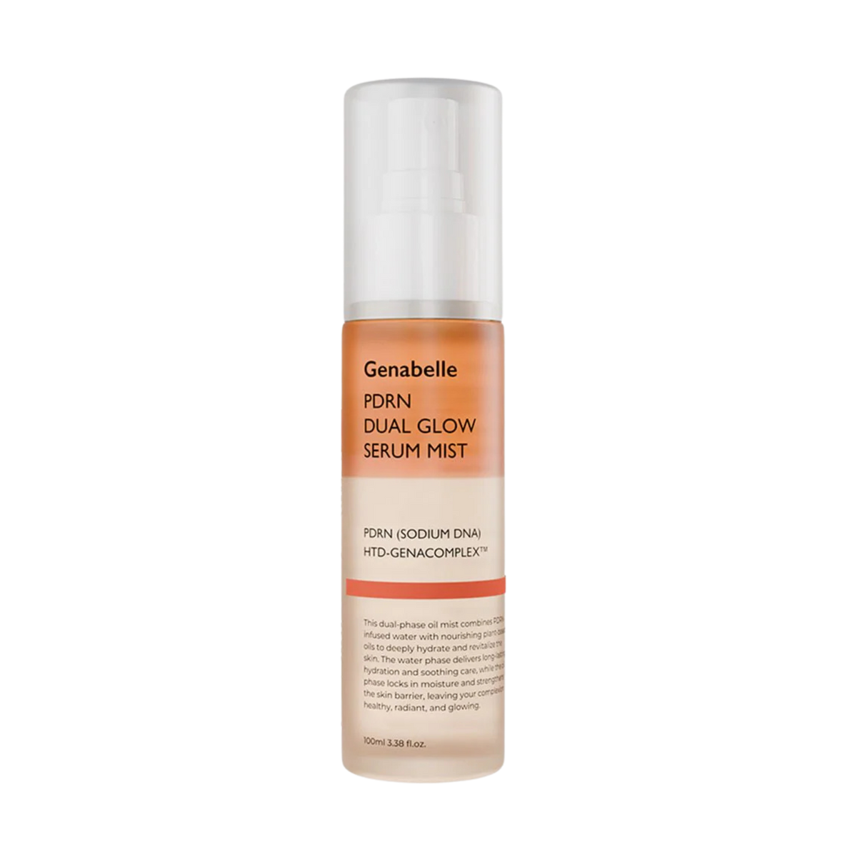 Dvifazė veido dulksna "PDRN Dual Glow Serum Mist", 100 ml