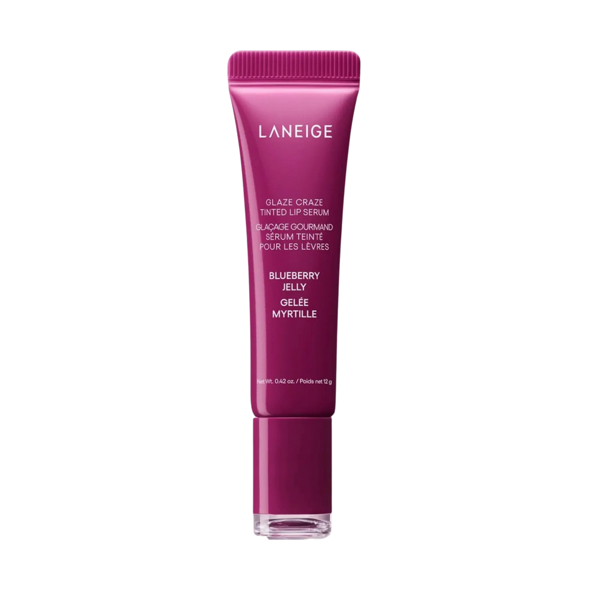 Lūpų balzamas - serumas su atspalviu "Glaze Craze Tinted Lip Serum (Blueberry Jelly)", 12 g