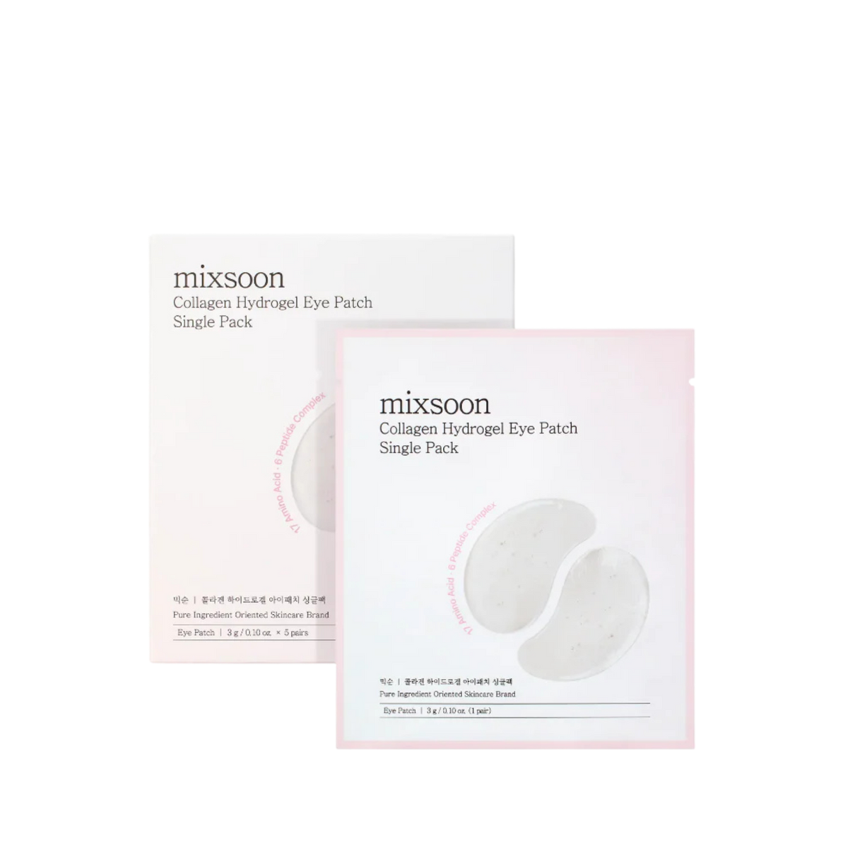 Hidrogelio paakių pagalvėlės "Collagen Hydrogel Eye Patch Single Pack", 5 vnt.