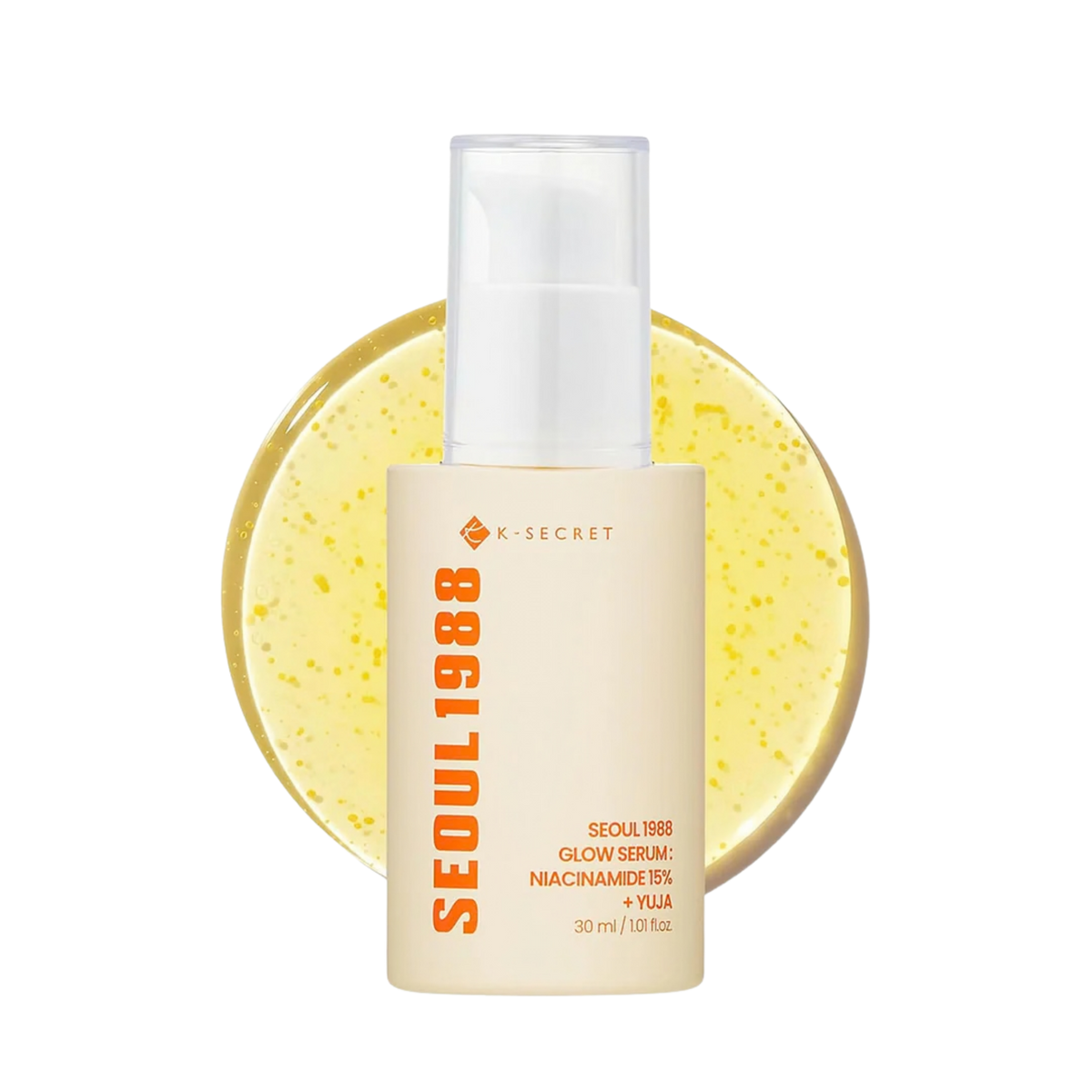 Skaistinamasis veido serumas "SEOUL 1988 Glow Serum: Niacinamide 15% + Yuja", 30 ml