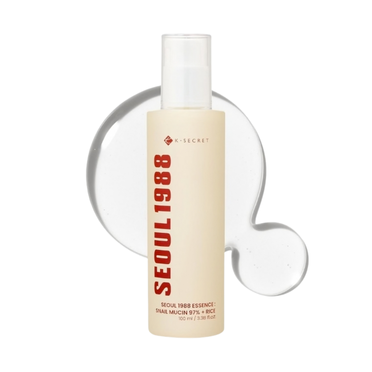 Raminamoji veido esencija "SEOUL 1988 Essence: Snail Mucin 97% + Rice", 100 ml