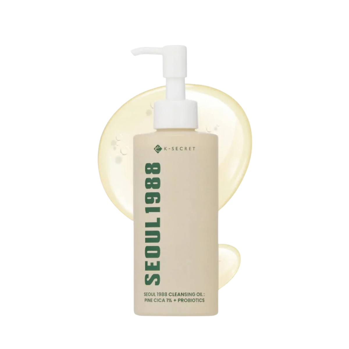 Valomasis veido aliejus "SEOUL 1988 Cleansing Oil: Pine Cica 1% + Probiotics", 200 ml