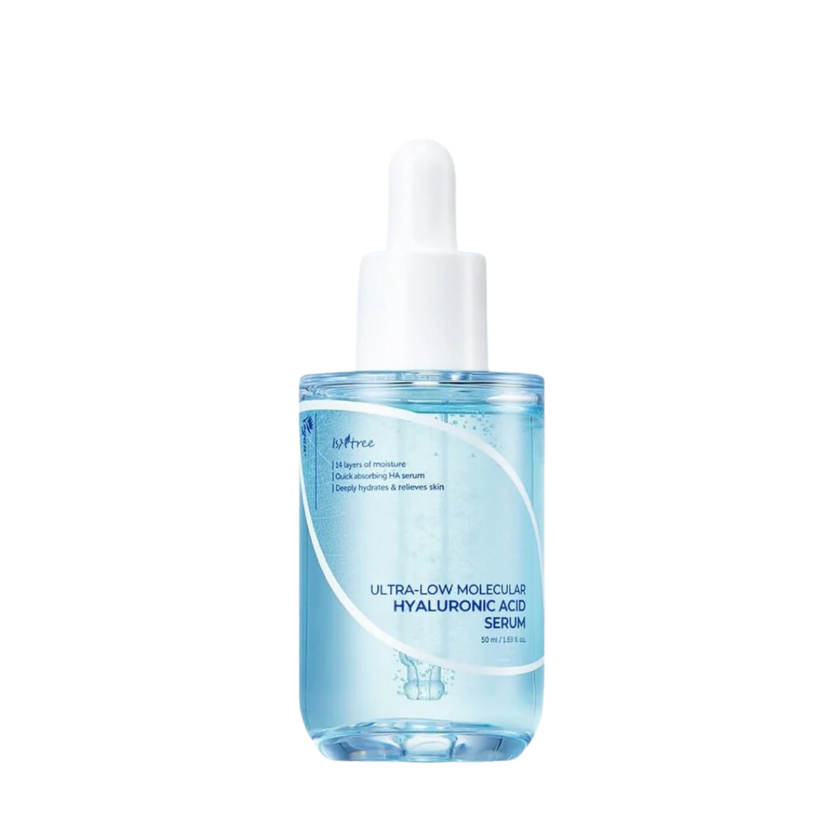 Drėkinamasis veido serumas "Ultra-Low Molecular Hyaluronic Acid Serum", 50 ml