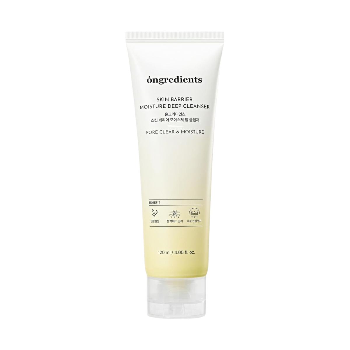 Drėkinantis veido prausiklis "Skin Barrier Moisture Deep Cleanser", 120 ml