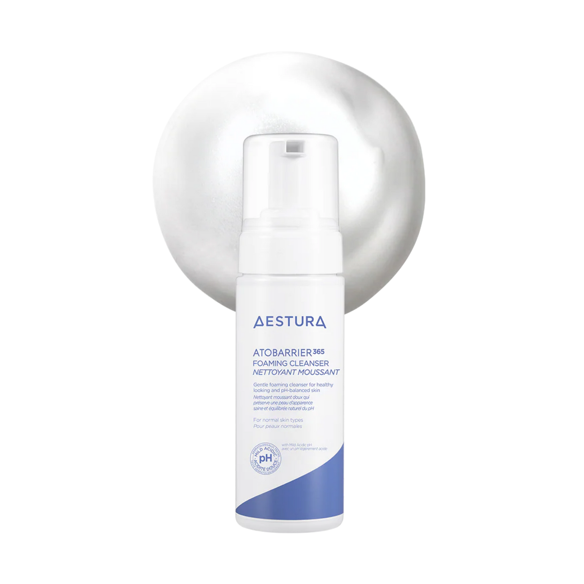 Putojantis veido prausiklis "Atobarrier 365 Gentle Foaming Cleanser", 150 ml