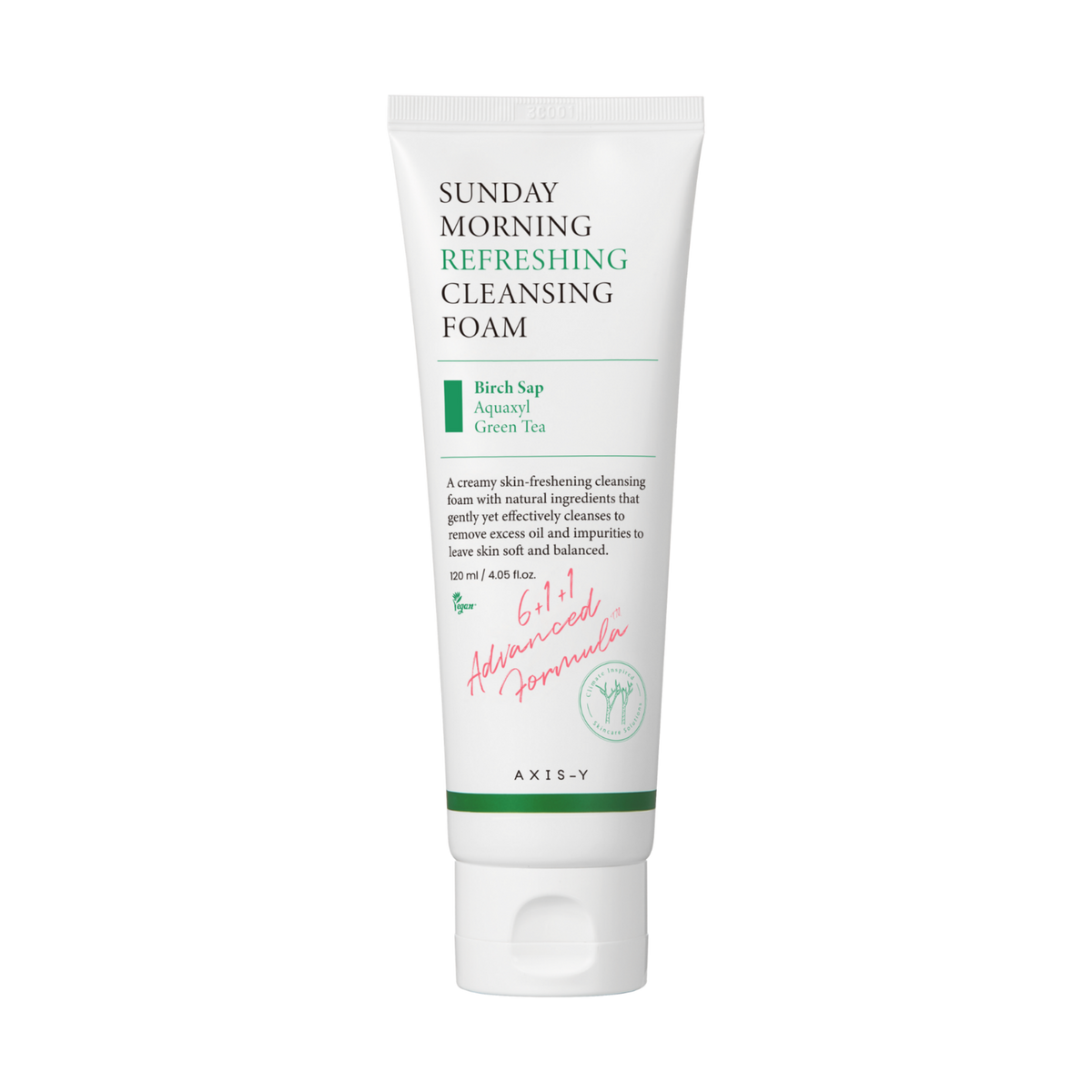 Putojantis veido prausiklis "Sunday Morning Refreshing Cleansing Foam", 120 ml