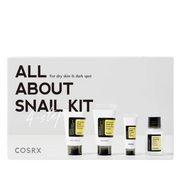 4 žingsnių rinkinys su sraigių mucinu "All About Snail Facial Care Kit"