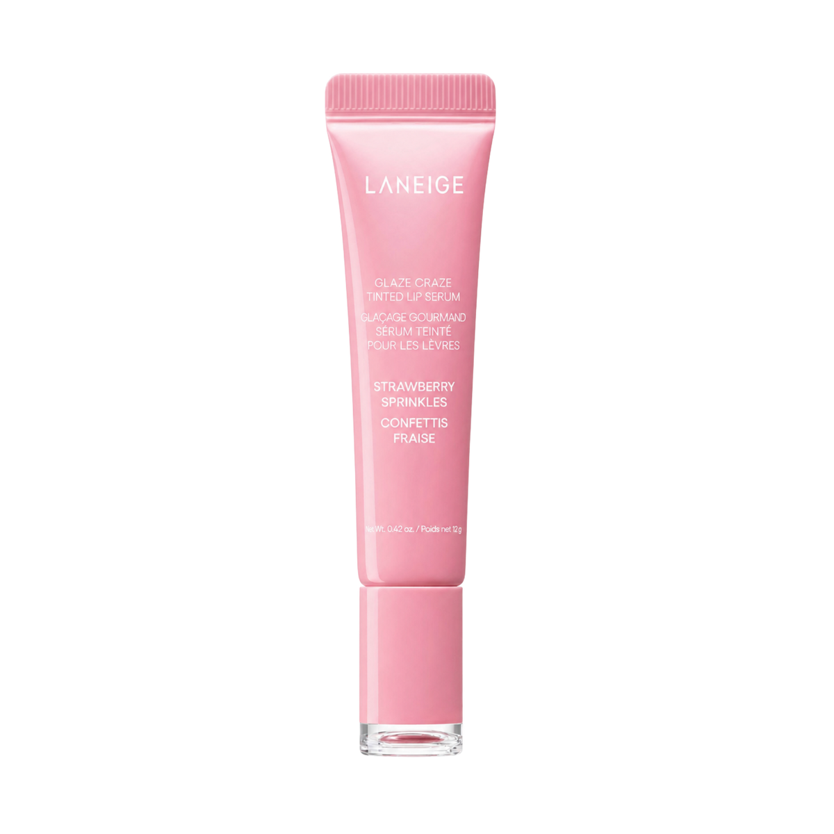 Lūpų balzamas - serumas su atspalviu "Glaze Craze Tinted Lip Serum (Strawberry Sprinkles)", 12 g