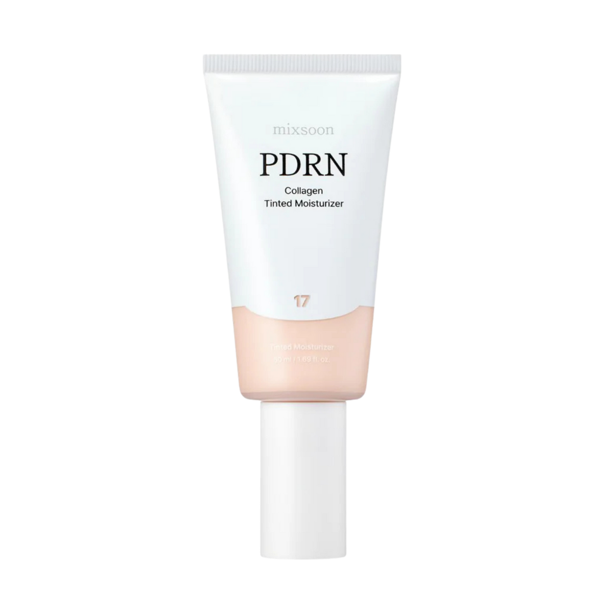 Veido kremas su atspalviu "PDRN Collagen Tinted Moisturizer No. 17 Bare" 50 ml