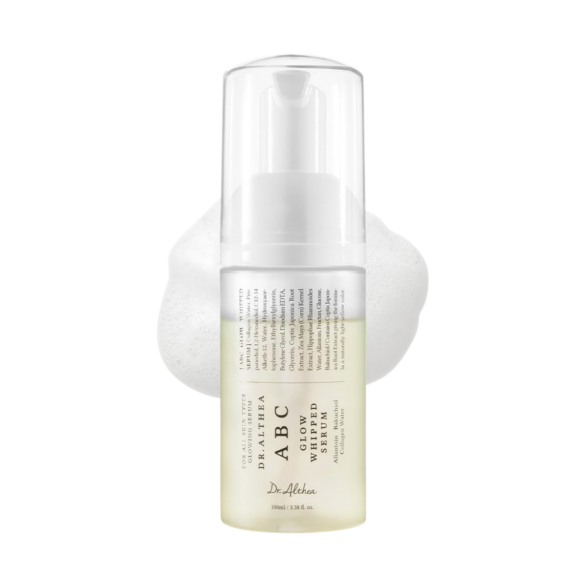 Putų pavidalo veido serumas "ABC Glow Whipped Serum", 100 ml