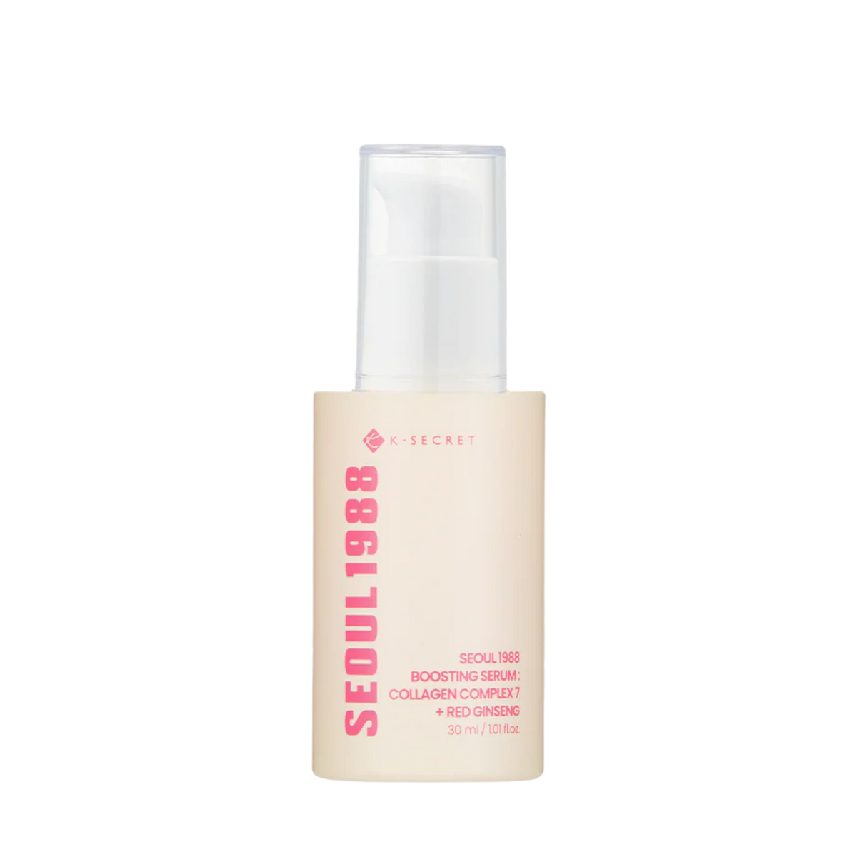 Stangrinamasis veido serumas "SEOUL 1988 Boosting Serum : Collagen Complex 7 + Red Ginseng", 30 ml