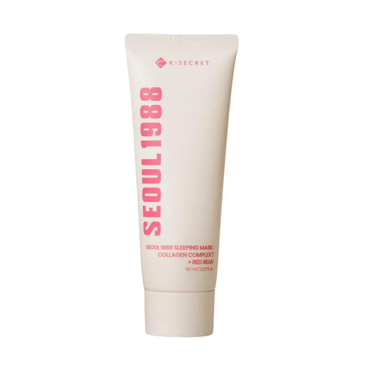 Naktinė veido kaukė "SEOUL 1988 Sleeping Mask: Collagen Complex 7 + Red Bean", 60 ml