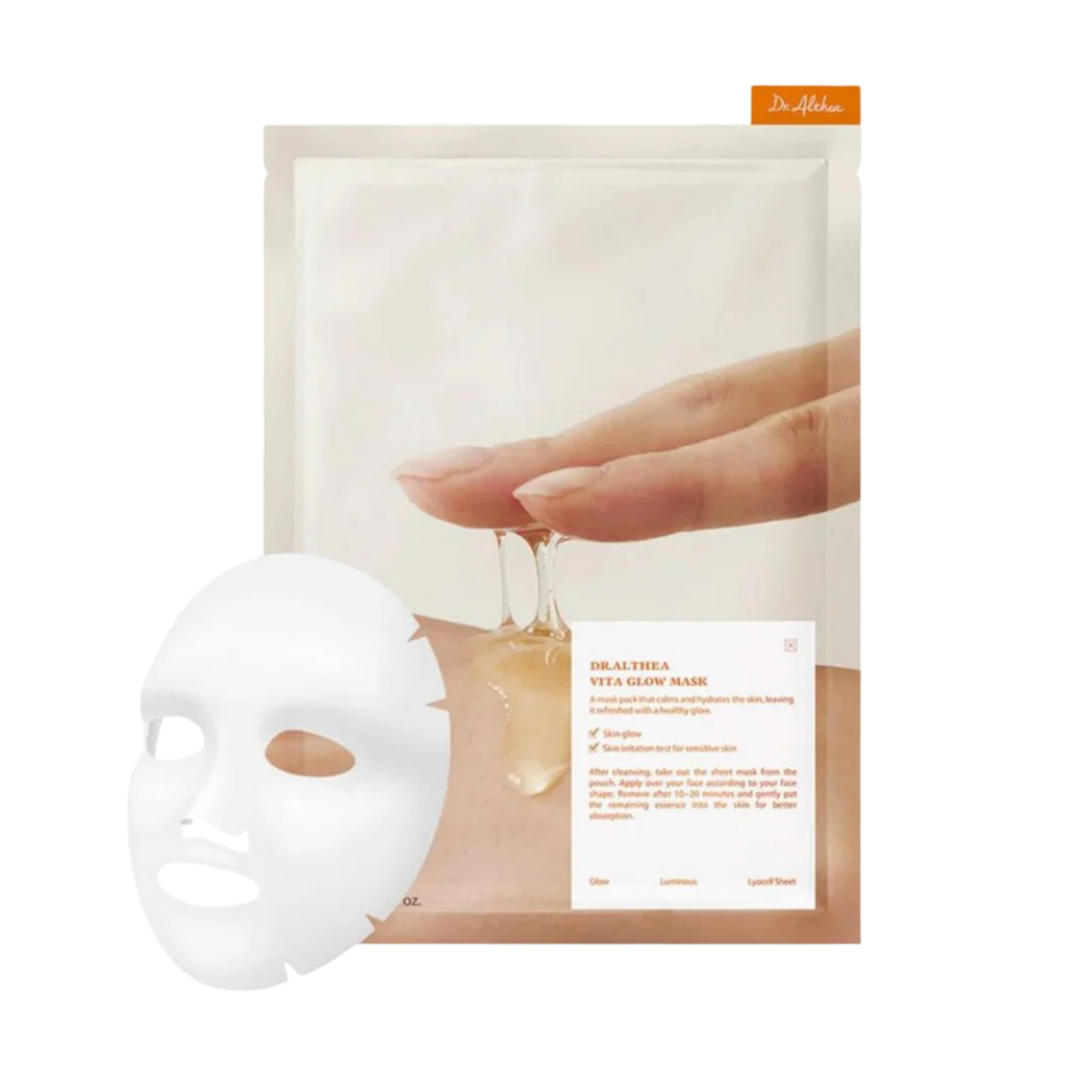 Skaistinamoji veido kaukė "Vita Glow Mask", 28 g