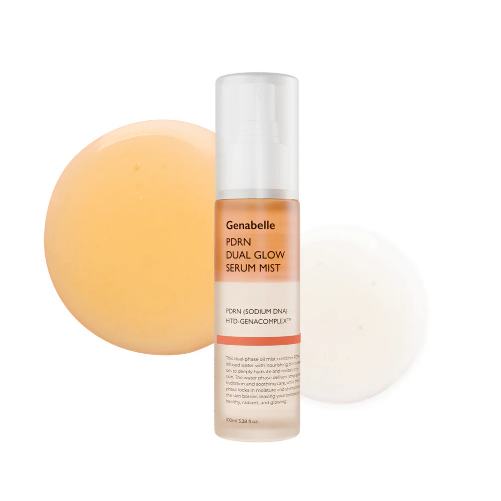 Dvifazė veido dulksna "PDRN Dual Glow Serum Mist", 100 ml
