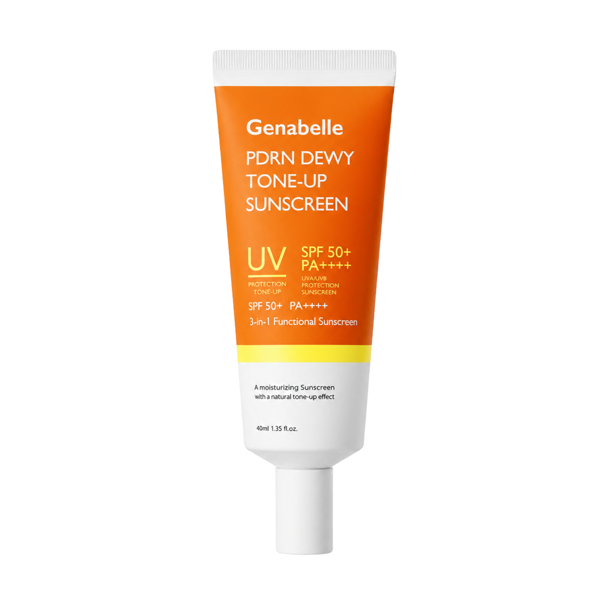 Toninis apsauginis veido kremas nuo saulės "PDRN Dewy Tone-Up Sunscreen", 40 ml
