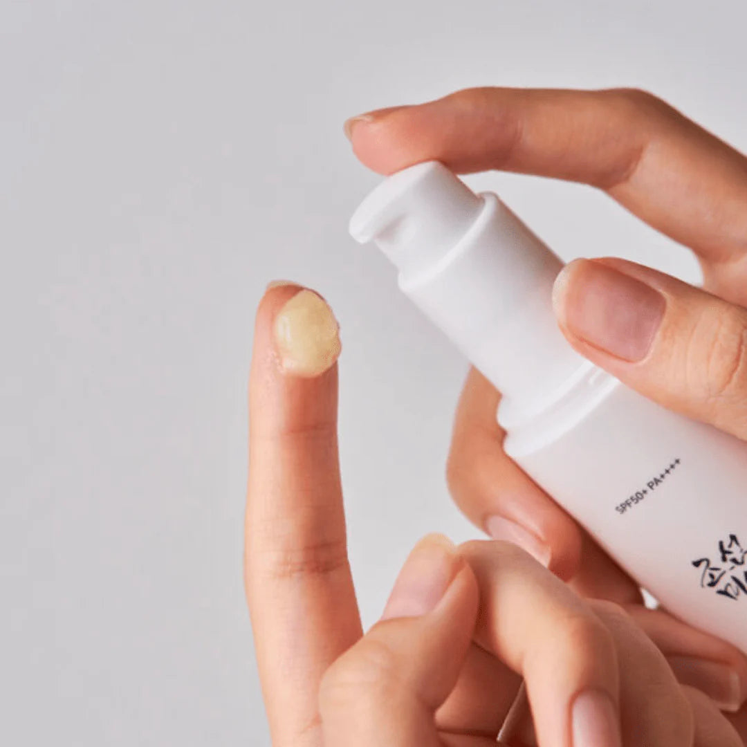 Veido serumas su ženšenio ekstraktu "Ginseng Moist Sun Serum SPF50+ PA++++", 50 ml