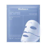 Giliai drėkinanti hidrogelinė veido kaukė "Hydro Ceranol Real Deep Mask"