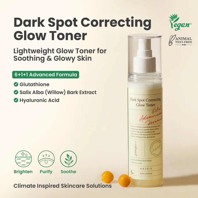 Šviesinamasis veido tonikas "Dark Spot Correcting Glow Toner", 125 ml