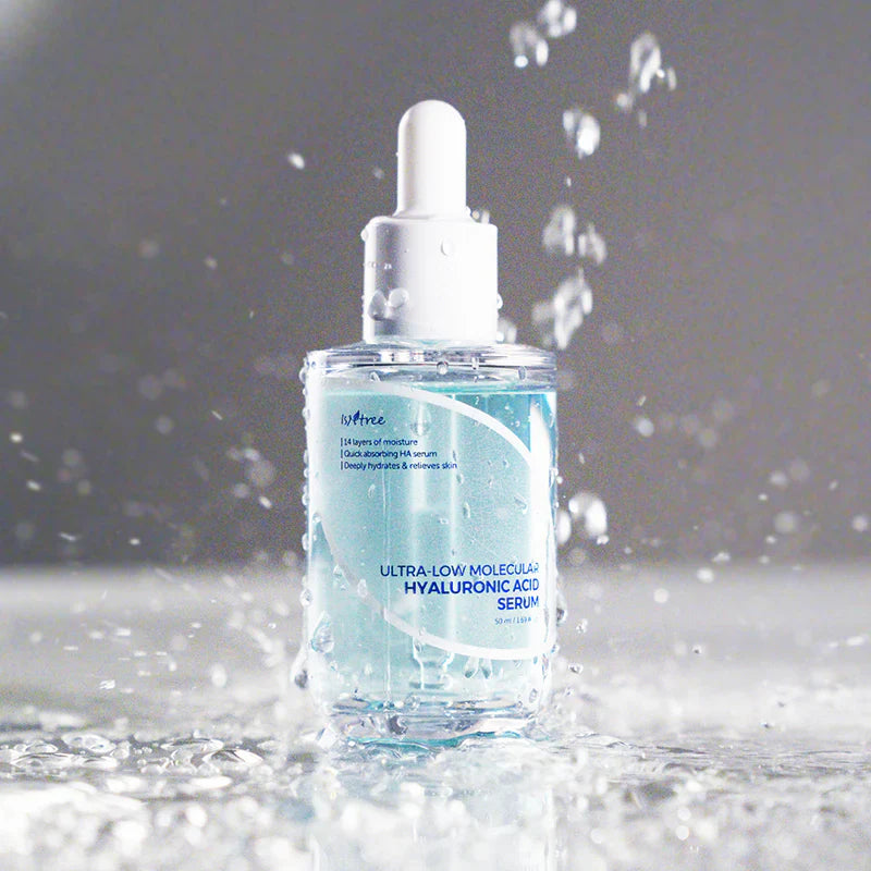 Drėkinamasis veido serumas "Ultra-Low Molecular Hyaluronic Acid Serum", 50 ml