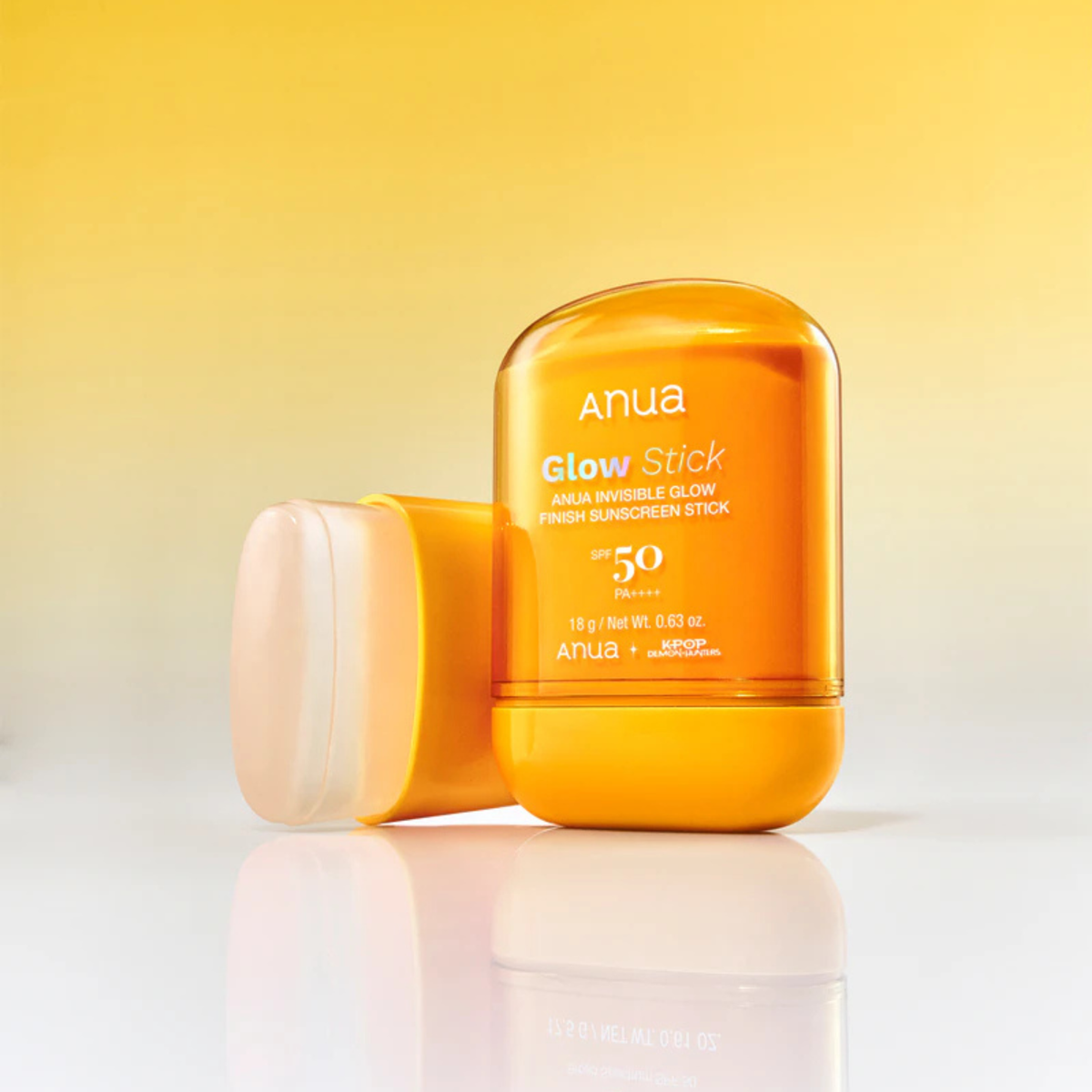 Apsauginis pieštukas nuo saulės "K-Pop Demon Hunters Invisible Glow Finish Sunscreen Stick", 18 g