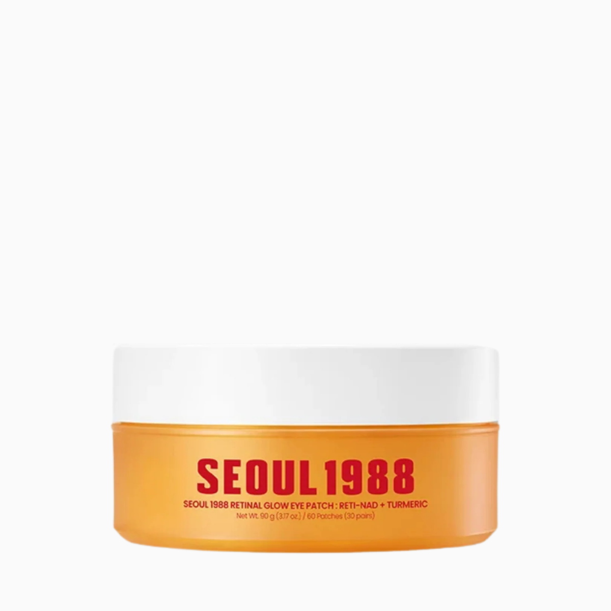 Paakių padeliai "Seoul 1988 Retinal Glow Eye Patch: RETI-NAD + TURMERIC", 60 vnt.