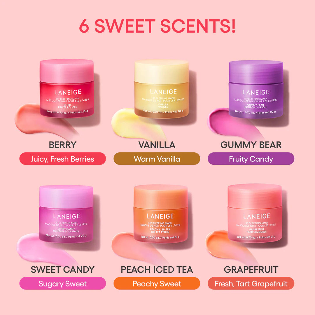 Lūpų kaukė "Lip Sleeping Mask Peach Iced Tea", 20 g