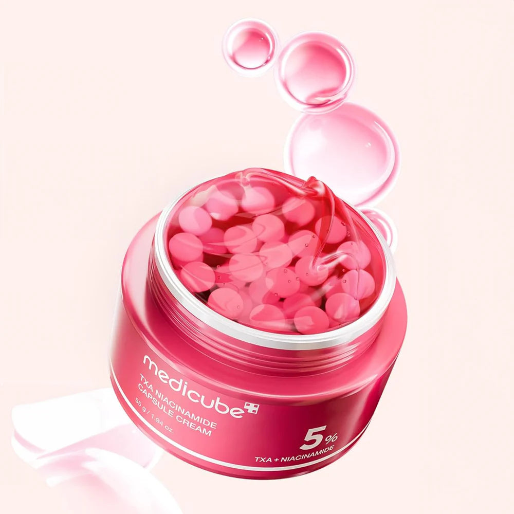 Veido kremas su niacinamidu "TXA Niacinamide Capsule Cream", 55 g