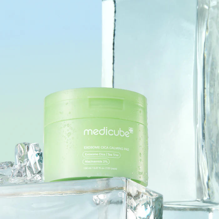 Raminamieji veido toniko padeliai "Exosome Cica Calming Pad", 150 ml