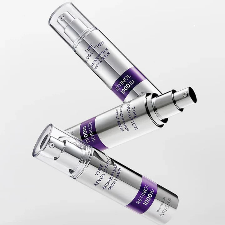 Veido serumas su retinoliu "Time Revolution Retinol 1000 Shot Spicule Serum", 50 ml