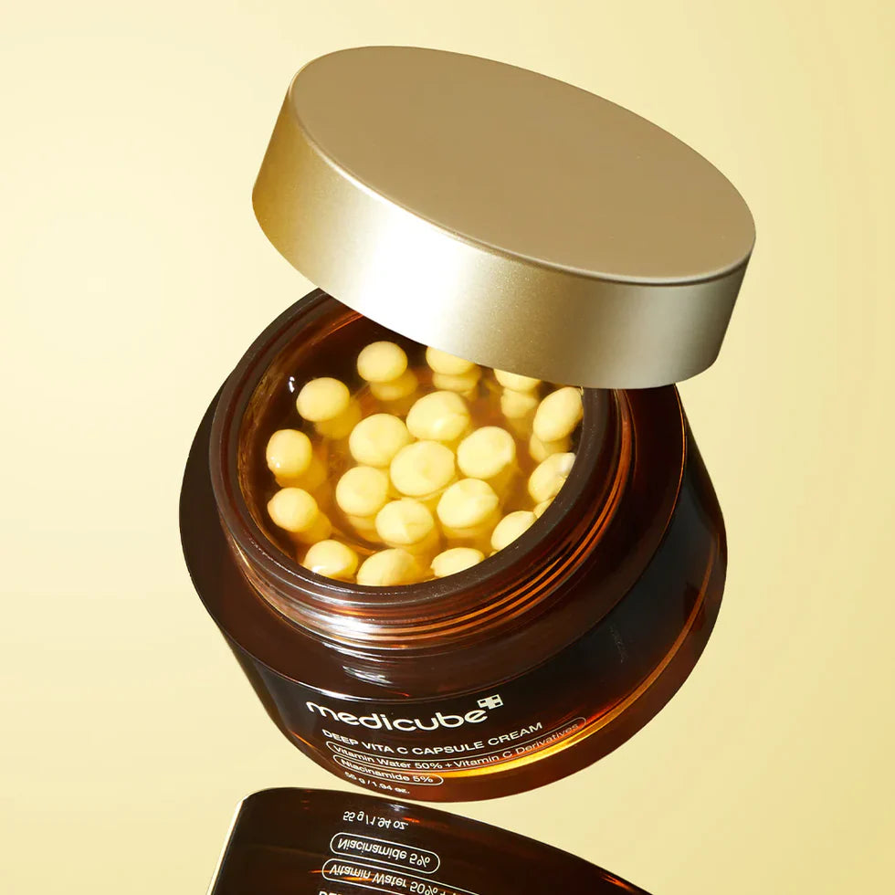 Skaistinamasis veido kremas "Deep Vita C Capsule Cream", 55 g