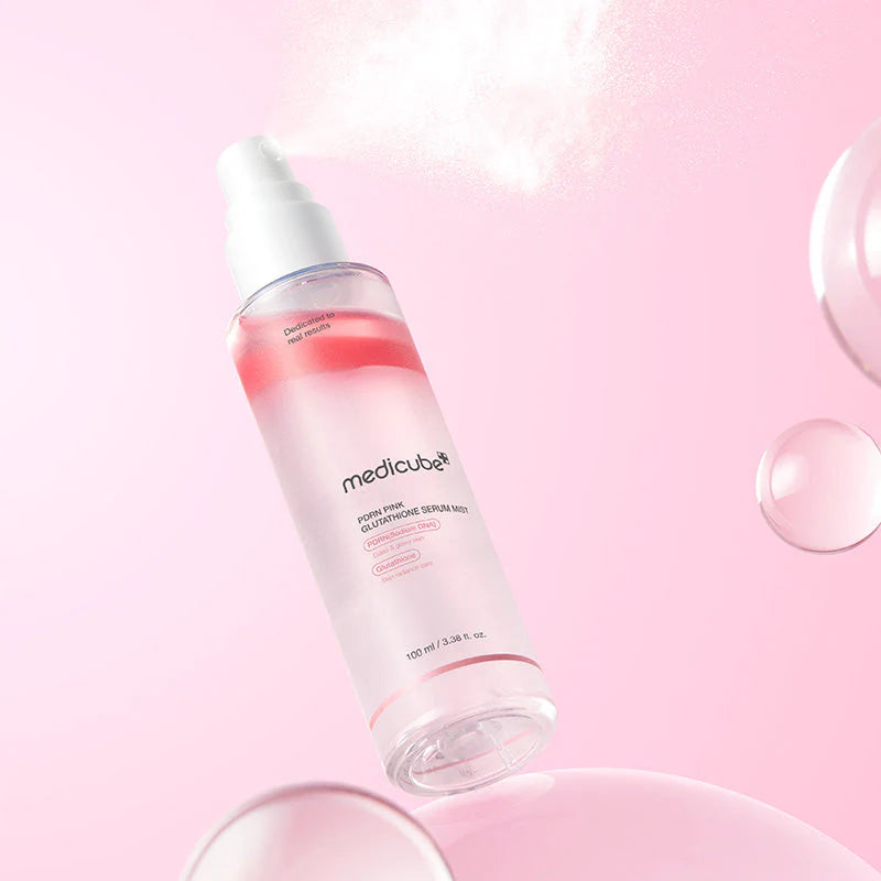 Purškiamas veido serumas - dulksna "PDRN Pink Glutathione Serum Mist", 100 ml