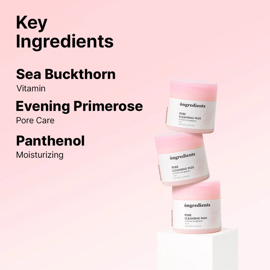 Valomieji veido padeliai "Pore Cleansing Pad" 60 vnt.
