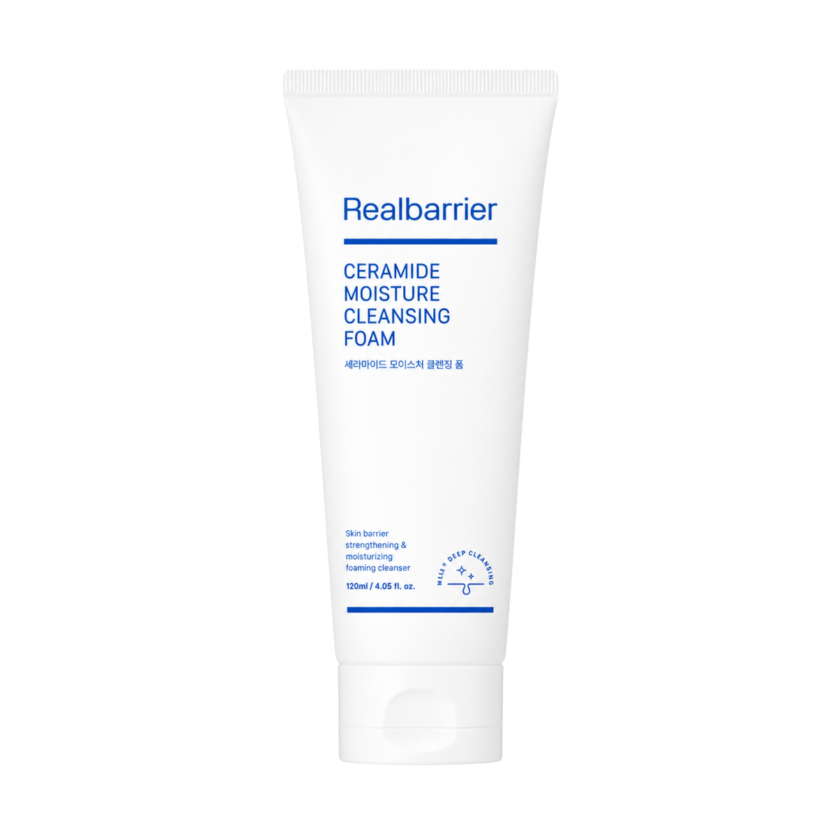 Kreminės valomosios veido putos "Ceramide Moisture Cleansing Foam", 120 ml