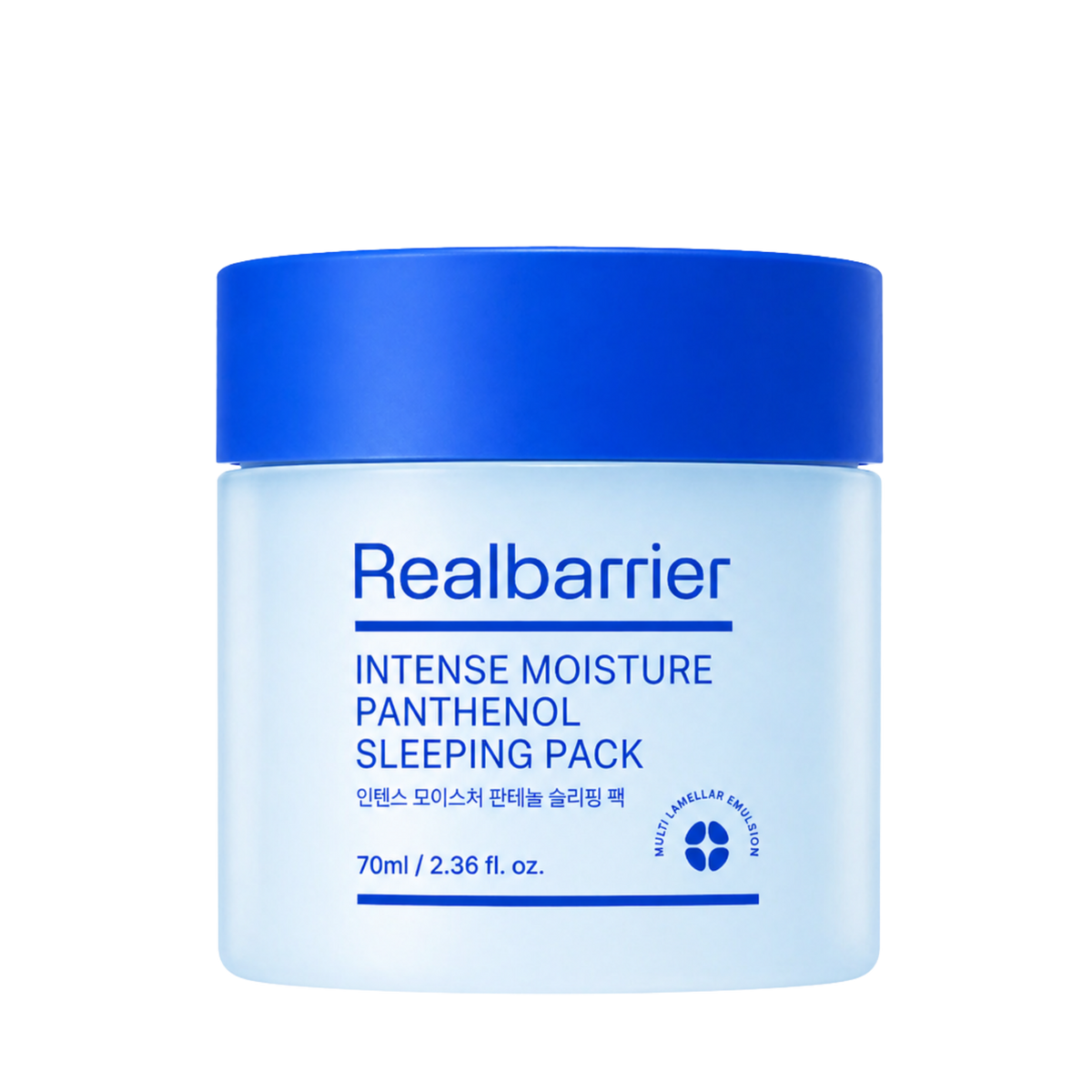 Intensyviai drėkinanti kaukė nakčiai su pantenoliu "Intense Moisture Panthenol Sleeping Pack", 70 ml